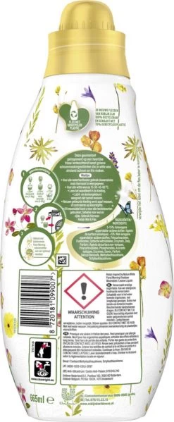 Robijn Klein & Krachtig Wit Floral Morning Vloeibaar Wasmiddel - 8 X 19 Wasbeurten - Voordeelverpakking -Schoonmaakproducten Winkel 495x1200