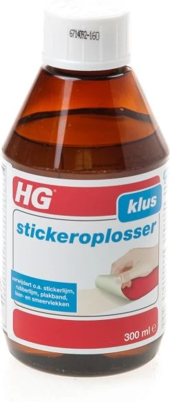 HG Stickerverwijderaar - 300ml - Eenvoudig In Gebruik - 100% Lijmrestenverwijdering -Schoonmaakproducten Winkel 508x1200 2