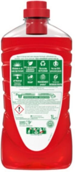 Ajax® Ajax Allesreiniger Fete De Fleur Rode Bloemen 1 Liter -Schoonmaakproducten Winkel 524x1200