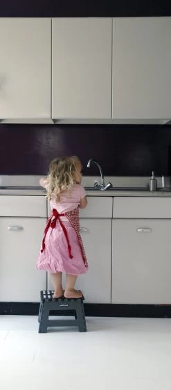 PUHLMANN - Inklapbare Kruk, JAMES, Plastic, Grijs, 22 Cm Hoog, Max 100 Kilo -Schoonmaakproducten Winkel 528x1200 4