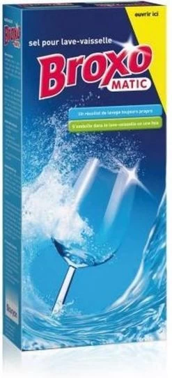 Broxo Matic Vaatwaszout 5 X 1kg | Korrels | Voorkomt Kalkafzetting | Vaatwasser Zout | Promo Verpakking -Schoonmaakproducten Winkel 546x1200 2