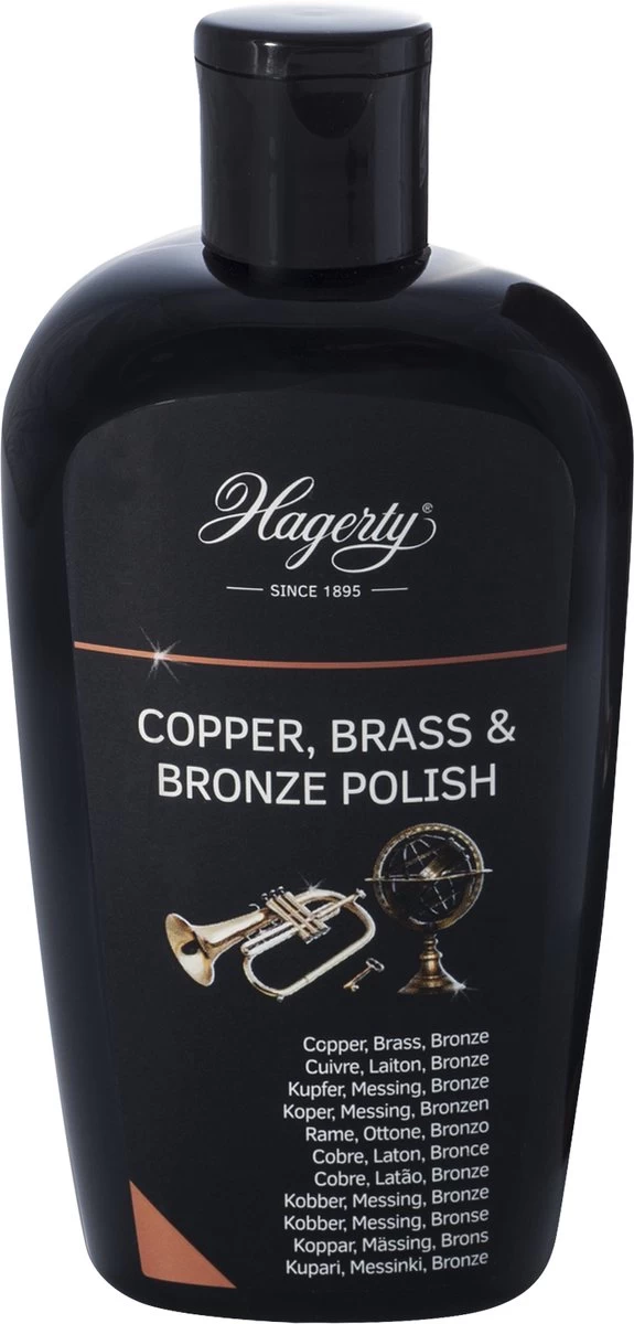 Hagerty Copper, Brass & Bronze Polish - Poetsmiddel Voor Koper, Messing En Brons 250 Ml 4 Hagerty Copper, Brass & Bronze Polish - Poetsmiddel Voor Koper, Messing En Brons 250 Ml - Afbeelding 2