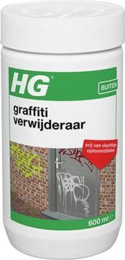 HG Graffitiverwijderaar - 600ml - Krachtig En Veilig - Biologisch Afbreekbaar -Schoonmaakproducten Winkel 578x1200 2