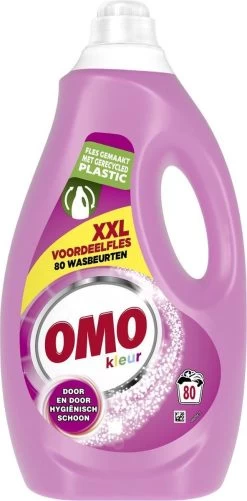 Omo Kleur Vloeibaar Wasmiddel - 80 Wasbeurten - Voordeelverpakking -Schoonmaakproducten Winkel 592x1200