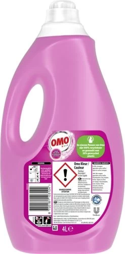 Omo Kleur Vloeibaar Wasmiddel - 80 Wasbeurten - Voordeelverpakking -Schoonmaakproducten Winkel 593x1200 2