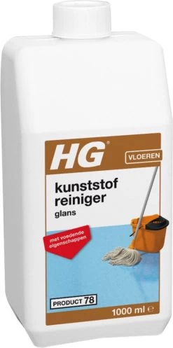HG Kunststofreiniger Glans - Glansherstel - Geschikt Voor O.a. Pvc, Gietvloeren En Linoleum -Schoonmaakproducten Winkel 596x1200