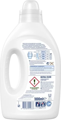 Neutral Vloeibaar Wasmiddel Kleur - 6 X 20 Wasbeurten - Voordeelverpakking -Schoonmaakproducten Winkel 615x1200 1