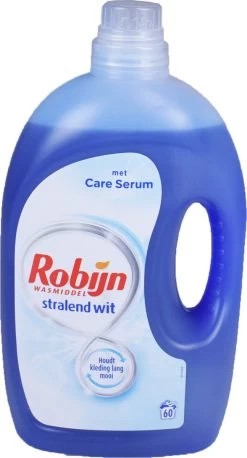 Robijn Wit Vloeibaar Wasmiddel 3L - 60 Wasbeurten - Voordeelverpakking -Schoonmaakproducten Winkel 647x1200