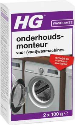HG Onderhoudsmonteur - 2 X 100 Ml - Verhelpt En Voorkomt Storingen - Voor Een Langere Levensduur Van De Vaatwasser En Wasmachine - Biologisch Afbreekbaar -Schoonmaakproducten Winkel 723x1200 1