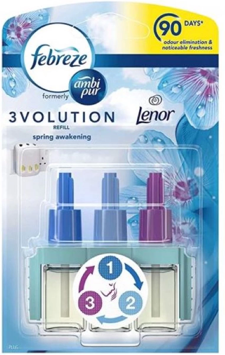 Ambi Pur 3Volution Navullingen Lenor Spring - Voordeelverpakking 6 X 20 Ml 4 Ambi Pur 3Volution Navullingen Lenor Spring - Voordeelverpakking 6 X 20 Ml - Afbeelding 2