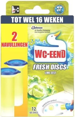 WC Eend Fresh Discs Navul Duo Lime 72 Ml -Schoonmaakproducten Winkel 773x1200 2