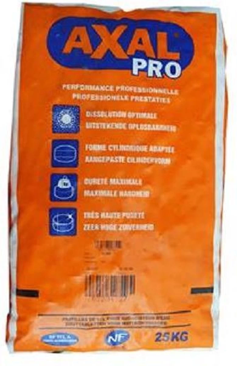 Onthardingszout - Zouttabletten Axal 25 Kg 3 Onthardingszout - Zouttabletten Axal 25 Kg