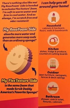 Scrub Daddy - Scrub Mommy Spons Krasvrij Dubbelzijdig Paars -Schoonmaakproducten Winkel 786x1200 3