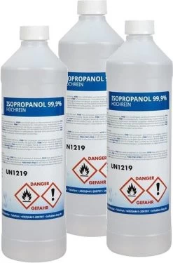 Merkloos Isopropyl / Isopropanol Alcohol 3x 1Liter
