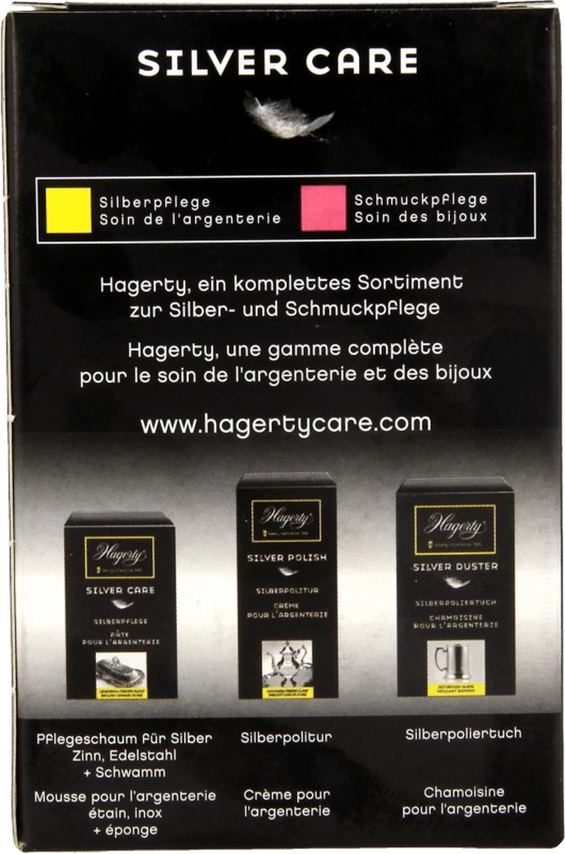 Hagerty Silver Care - Pasta Voor Zilverreiniging 185 Gr 12 Hagerty Silver Care - Pasta Voor Zilverreiniging 185 Gr - Afbeelding 10