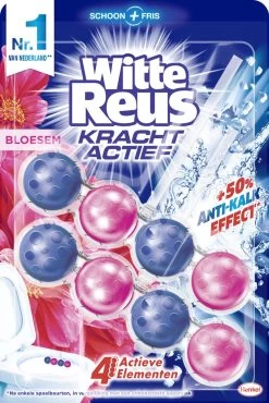 Witte Reus Kracht Actief Toiletblok - Bloesem - WC Blokjes Voordeelverpakking - 20 Stuks -Schoonmaakproducten Winkel 801x1200 1