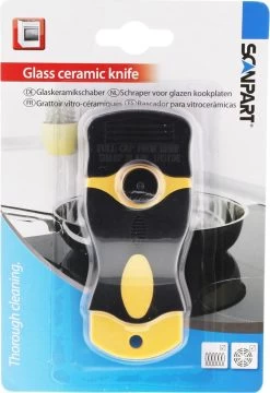 Scanpart Kookplaat Schraper - Schraapijzer - Radeermes - Voor Alle Glazen Kookplaten - Zoals Keramische Inductie En Halogeen Kookplaten - Kunststof - Vervangbaar Mesje - Krasvrij -Schoonmaakproducten Winkel 824x1200 5