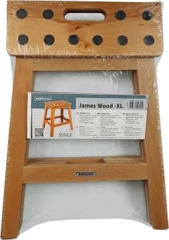 PUHLMANN - Inklapbare Kruk, JAMES, Hout, 41 Cm Hoog, Max 150 Kilo -Schoonmaakproducten Winkel 847x1200 1