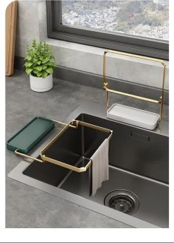 Merkloos Gootsteen Organizer - Gootsteen Afval Netje - Gootsteenontstopper -Gootsteen Zeef Netto- Sink Filter Rack Anti-Blokkeren Wegwerp-Fijne Mesh Filter Aanrecht Zeef Mesh Tas Voor Keuken- Spoelbak - Incl. 50 Netjes -Schoonmaakproducten Winkel 861x1200 1