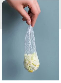 Merkloos Gootsteen Organizer - Gootsteen Afval Netje - Gootsteenontstopper -Gootsteen Zeef Netto- Sink Filter Rack Anti-Blokkeren Wegwerp-Fijne Mesh Filter Aanrecht Zeef Mesh Tas Voor Keuken- Spoelbak - Incl. 50 Netjes -Schoonmaakproducten Winkel 886x1200 2