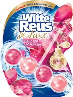 Witte Reus DeLuxe Toiletblok - Delicate Magnolia - WC Blokjes Voordeelverpakking - 10 Stuks -Schoonmaakproducten Winkel 895x1200 3