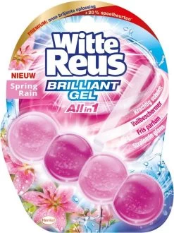 Witte Reus Brilliant Gel Allin1 Toiletblok - Spring Rain - WC Blokjes Voordeelverpakking - 11 Stuks -Schoonmaakproducten Winkel 897x1200 4
