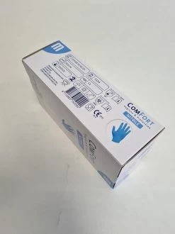 Merkloos Comfort Nitril Wegwerp Handschoenen - Poedervrij - Blauw - Maat M - 100 Stuks -Schoonmaakproducten Winkel 899x1200 16