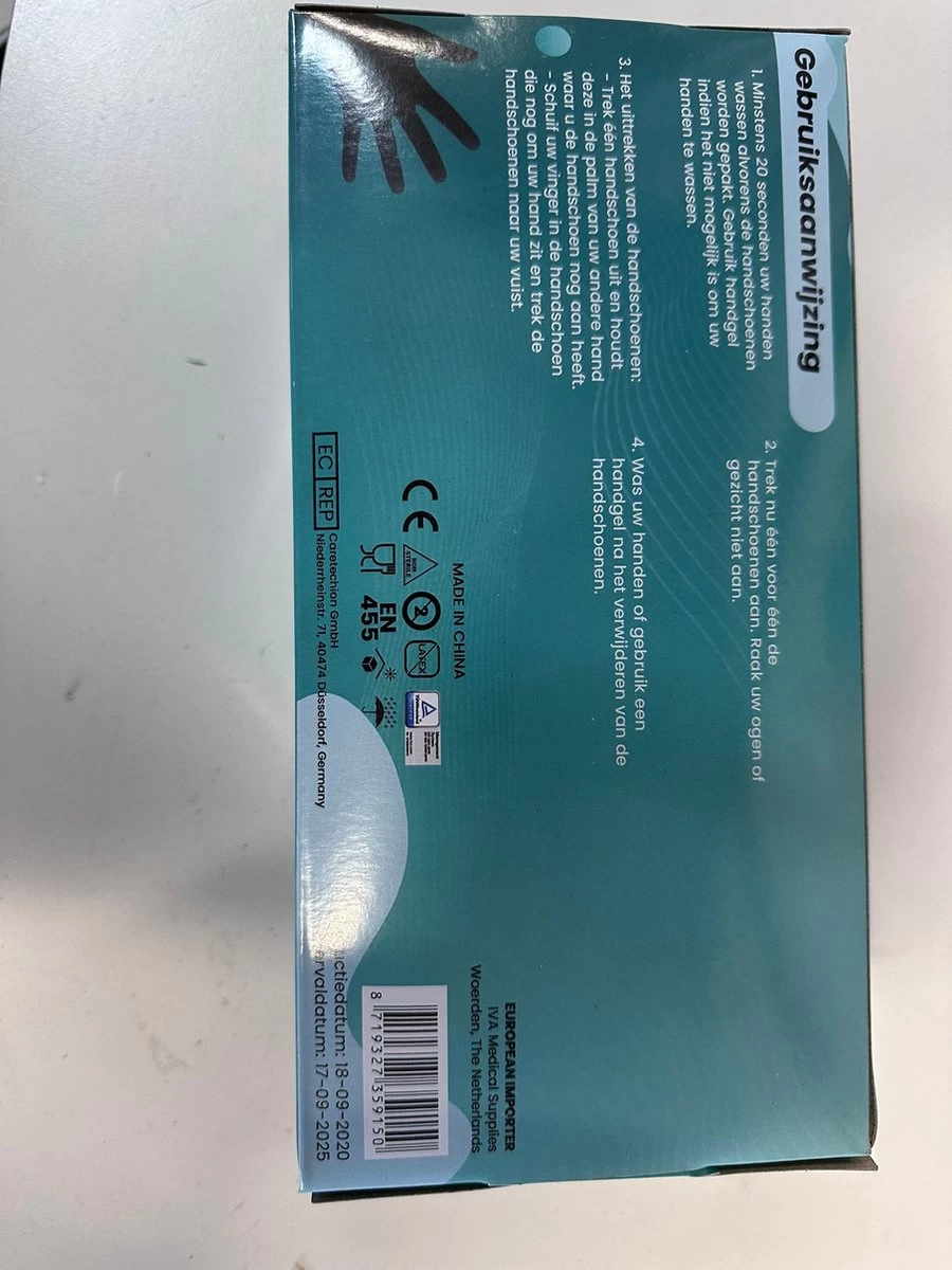 Handschoenen Wegwerp Nitril - Latex Vrij - Ongepoederd - Zwart - Maat L - 100 Stuks 5 Handschoenen Wegwerp Nitril - Latex Vrij - Ongepoederd - Zwart - Maat L - 100 Stuks - Afbeelding 3