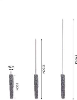 Plumeau/met Telescoopsteel/uitschuifbaar/microvezel Buigbare Borstelkop/9 X 126cm Max-lengte179cm -Schoonmaakproducten Winkel 930x1200 2