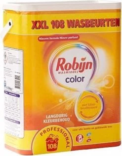 Robijn Professional - Color Wasmiddel - 108 Wasbeurten (6,15 Kg) 7 Robijn Professional - Color Wasmiddel - 108 Wasbeurten (6,15 Kg) -Schoonmaakproducten Winkel 935x1200