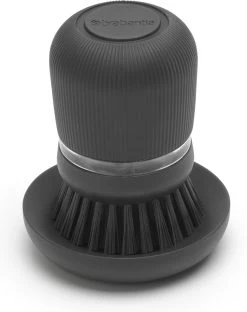 Brabantia Sink Side Afwasborstel - Met Zeepdispenser- Dark Grey -Schoonmaakproducten Winkel 950x1200