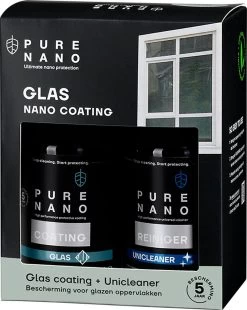 PURE NANO Glas - Nano Coating Voor 5 Jaar Heldere Ramen Met Minder Schoonmaakwerk - 250 Ml -Schoonmaakproducten Winkel 956x1200 4