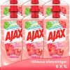 Ajax® Ajax Allesreiniger Fête Des Fleurs Hibiscus 6 X 1L - Voordeelverpakking -Schoonmaakproducten Winkel 960x1200 3