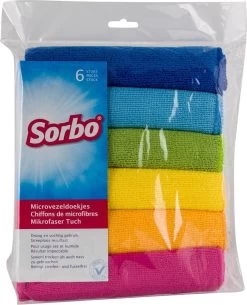 Sorbo Microvezeldoek - 6 Stuks - Assorti -Schoonmaakproducten Winkel 972x1200 2