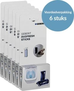 Geberit DuoFresh Sticks - 48 Stuks - Voordeelverpakking - Toilet/WC Blokjes Inbouwreservoir -Schoonmaakproducten Winkel 978x1200